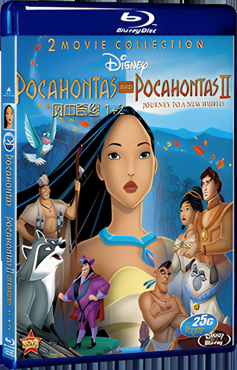1995 Pocahontas 1080P for Gift 1-Disc All RegionPlay Seal Box Blu-ray