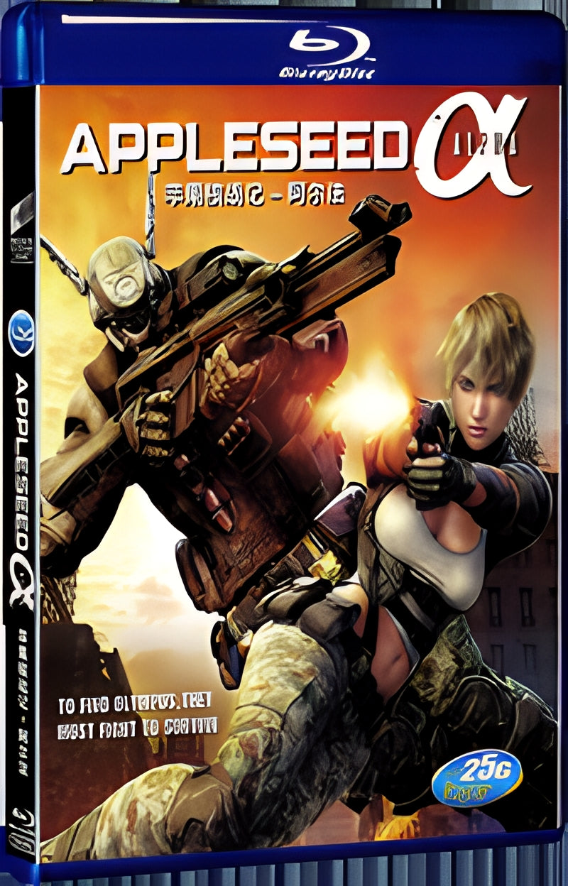 2014 Alpha Appleseed Alpha 1080P for Gift 1-Disc All RegionPlay Seal Box Blu-ray
