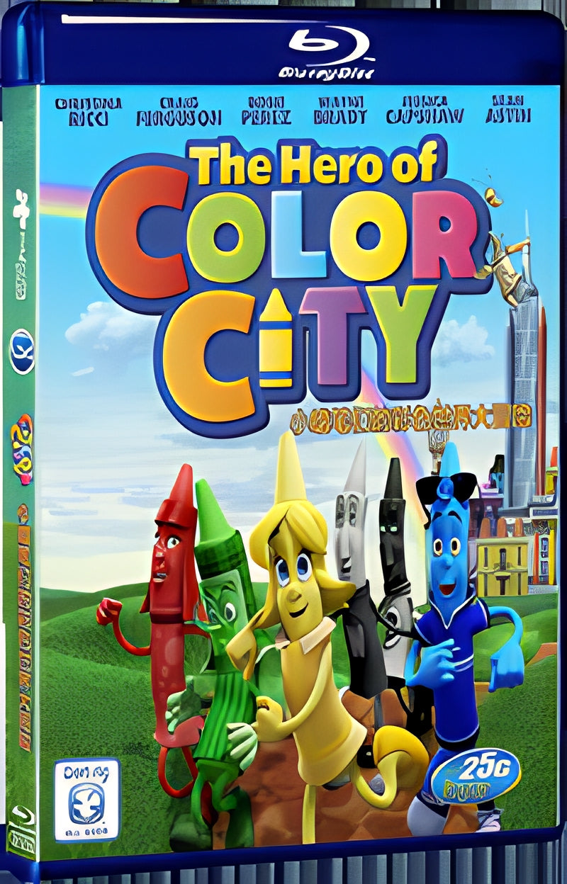2014 The Hero of Color City(2014) 1080P for Gift 1-Disc All RegionPlay Seal Box Blu-ray