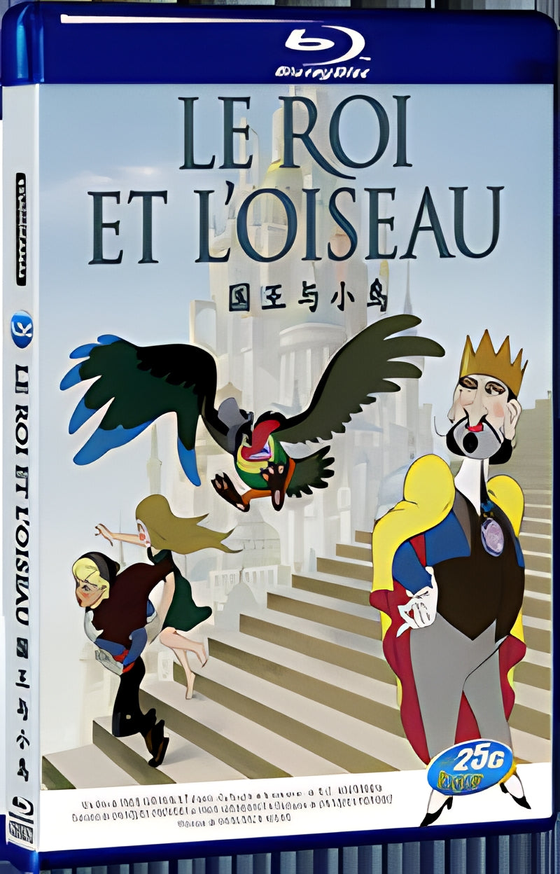 1980 Le roi et l'oiseau (1980) 1080P for Gift 1-Disc All RegionPlay Seal Box Blu-ray