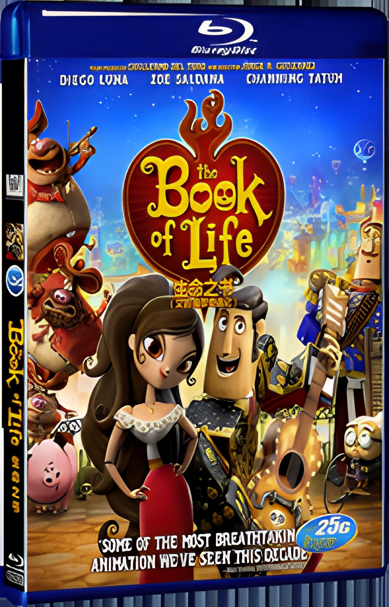 2014 Book of Life(2014) 1080P for Gift 1-Disc All RegionPlay Seal Box Blu-ray