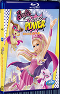2015 Barbie in Princess Power(2015) 1080P for Gift 1-Disc All RegionPlay Seal Box Blu-ray