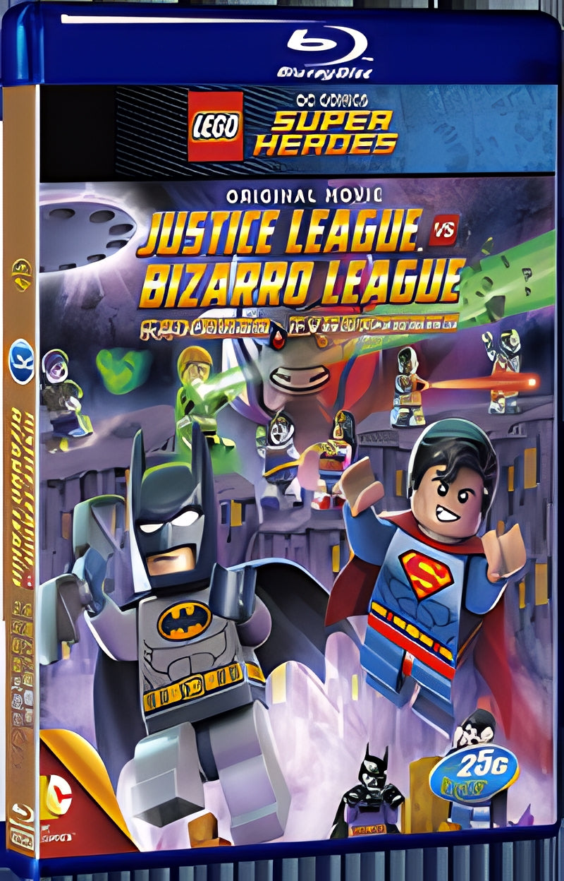 2015 Lego DC Comics Super Heroes: Justice League vs. Bizarro League (2015) 1080P for Gift 1-Disc All RegionPlay Seal Box Blu-ray