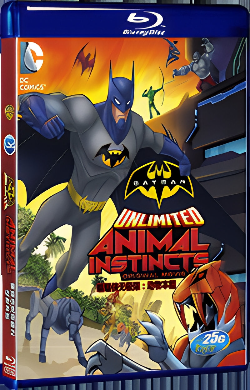 2015 Batman Unlimited: Animal Instincts (2015) 1080P for Gift 1-Disc All RegionPlay Seal Box Blu-ray
