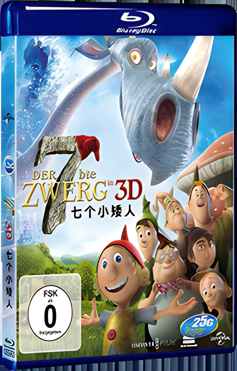 2014 Der 7bte Zwerg(2014) 1080P for Gift 1-Disc All RegionPlay Seal Box Blu-ray