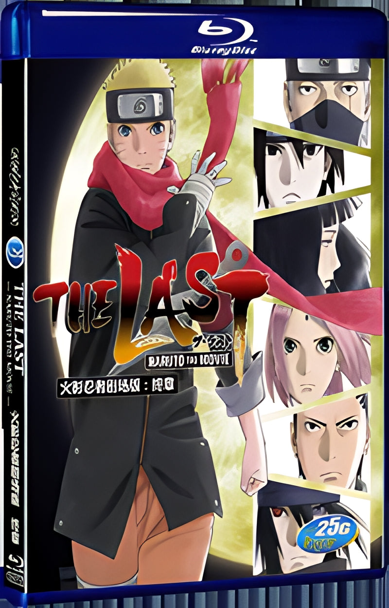 2014 THE LAST -NARUTO THE for Gift- (2014) 1080P for Gift 1-Disc All RegionPlay Seal Box Blu-ray