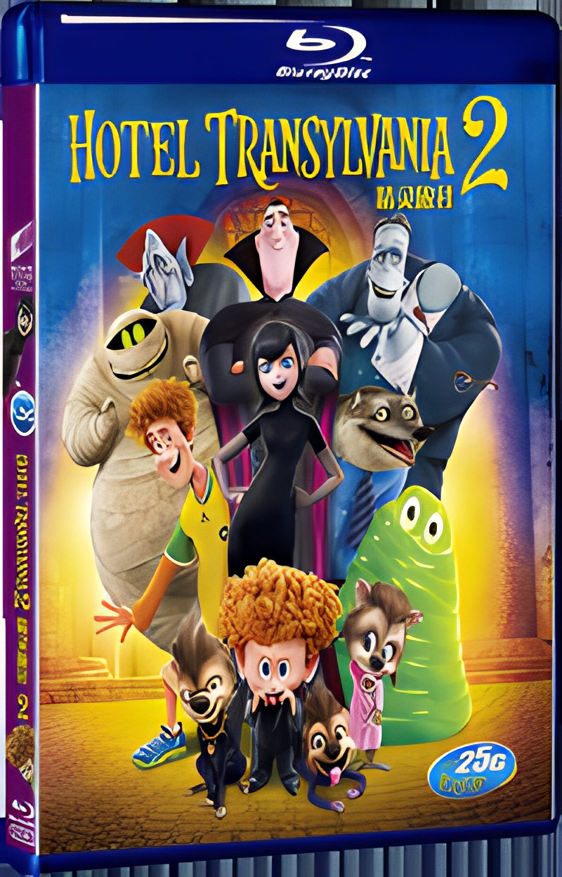 2015 Hotel Transylvania 2 (2015) 1080P for Gift 1-Disc All RegionPlay Seal Box Blu-ray
