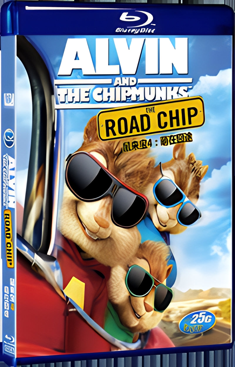 2015 Alvin and the Chipmunks: The Road Chip (2015) 1080P for Gift 1-Disc All RegionPlay Seal Box Blu-ray