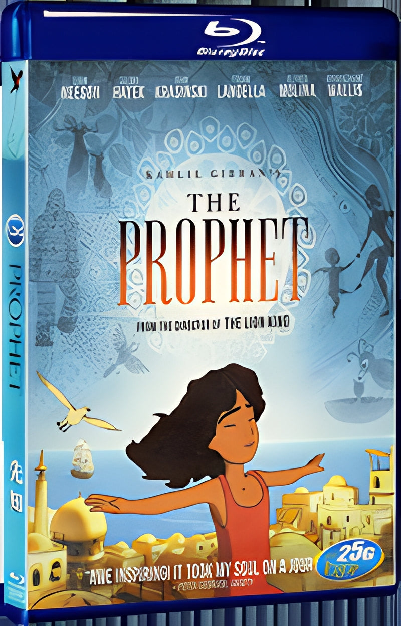 2014 Kahlil Gibran's The Prophet (2014) 1080P for Gift 1-Disc All RegionPlay Seal Box Blu-ray