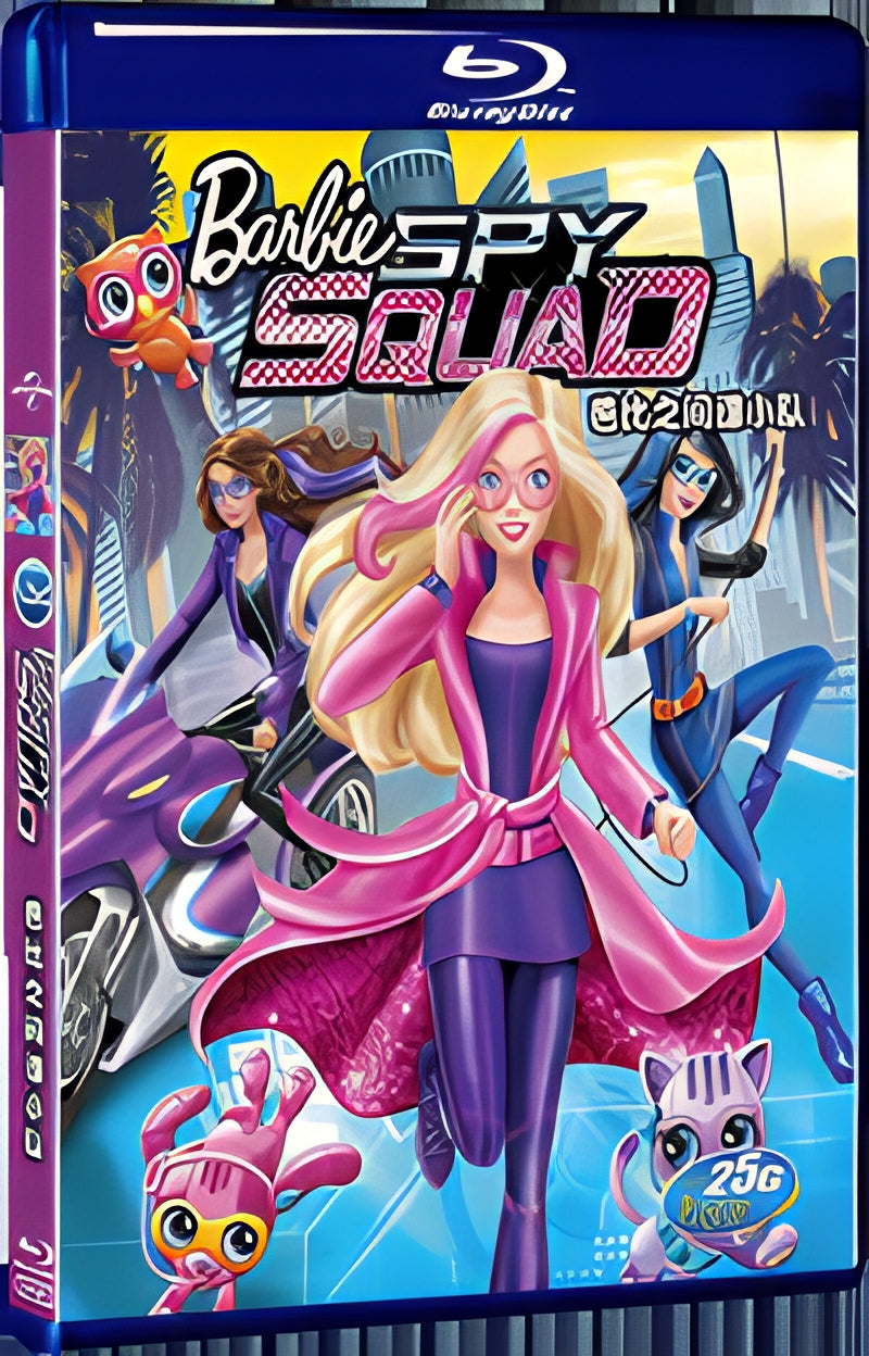 2016 Barbie Spy Squad (2016) 1080P for Gift 1-Disc All RegionPlay Seal Box Blu-ray