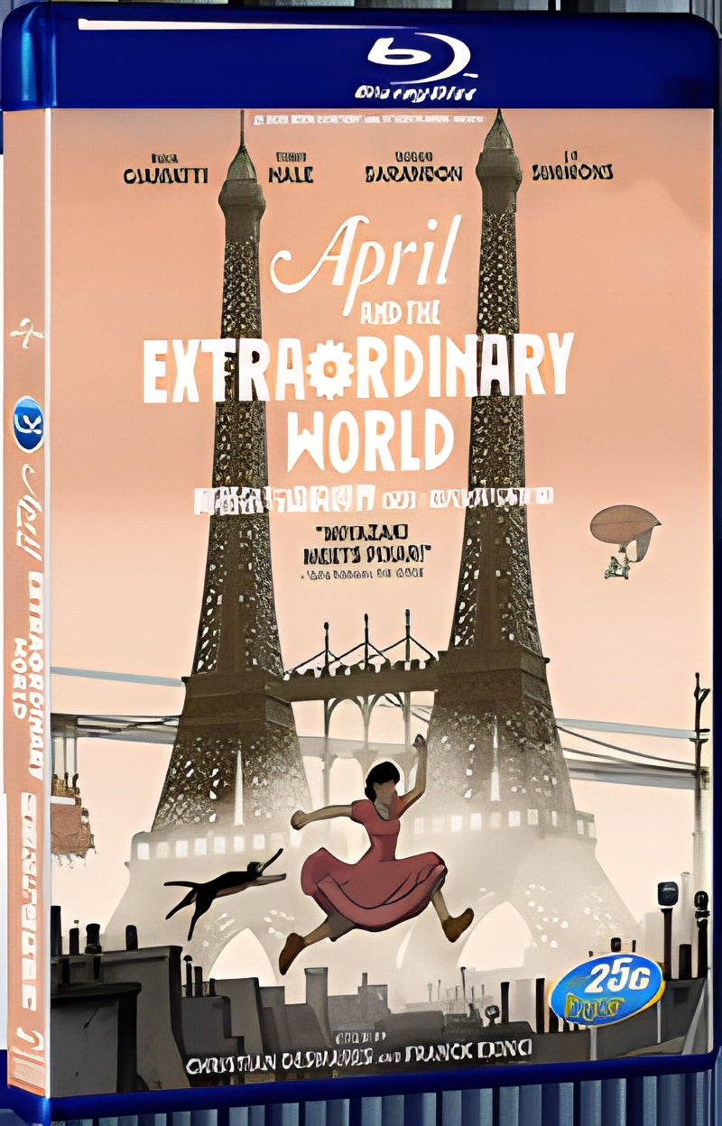 2015 Avril et le monde truque (2015) 1080P for Gift 1-Disc All RegionPlay Seal Box Blu-ray