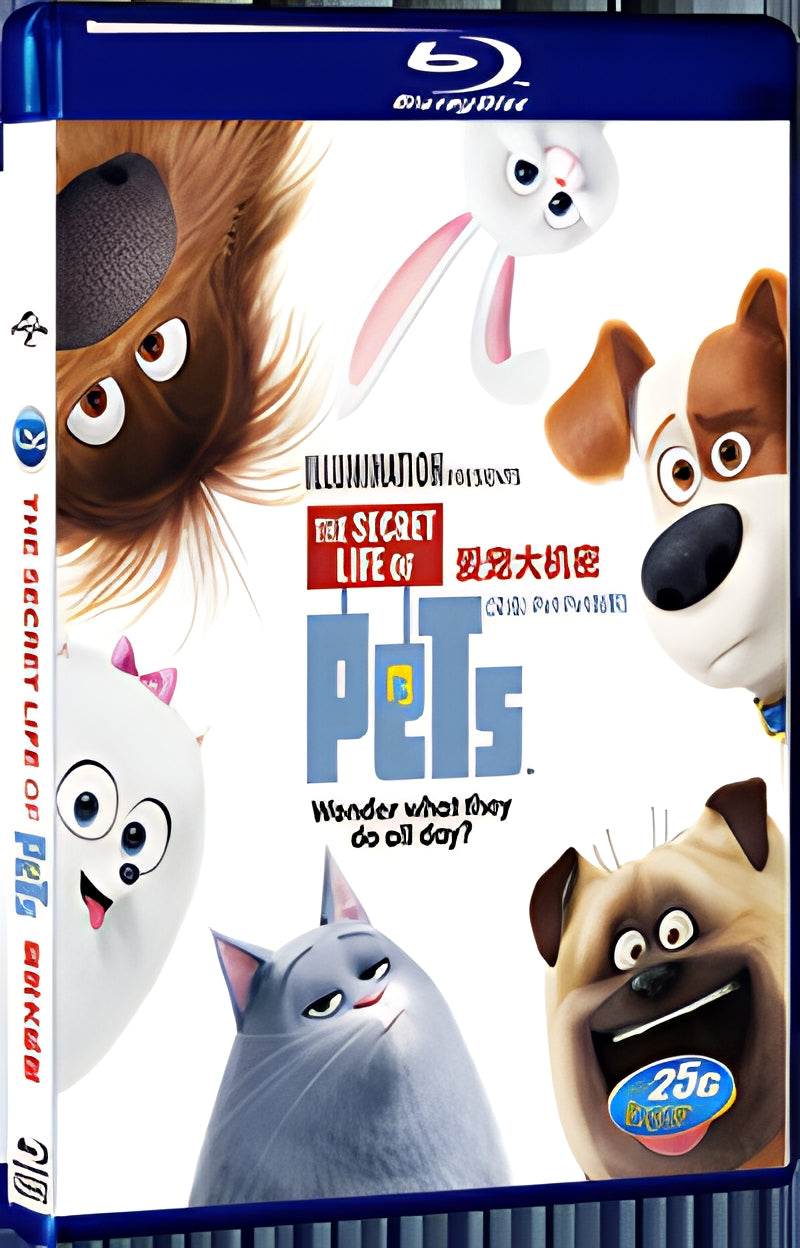 2016 The Secret Life of Pets (2016) 1080P for Gift 1-Disc All RegionPlay Seal Box Blu-ray
