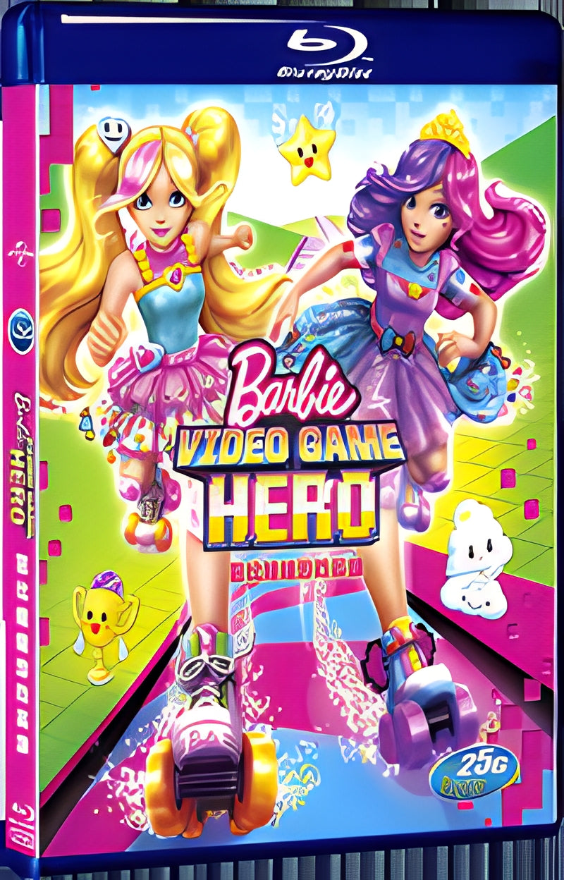 2017 Barbie Video Game Hero (2017) 1080P for Gift 1-Disc All RegionPlay Seal Box Blu-ray