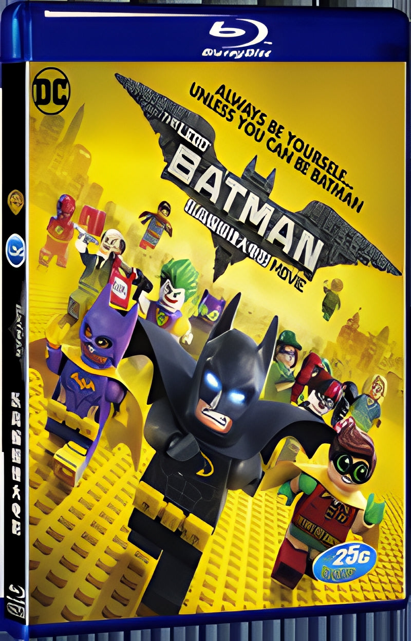 2017 The LEGO Batman for Gift (2017) 1080P for Gift 1-Disc All RegionPlay Seal Box Blu-ray