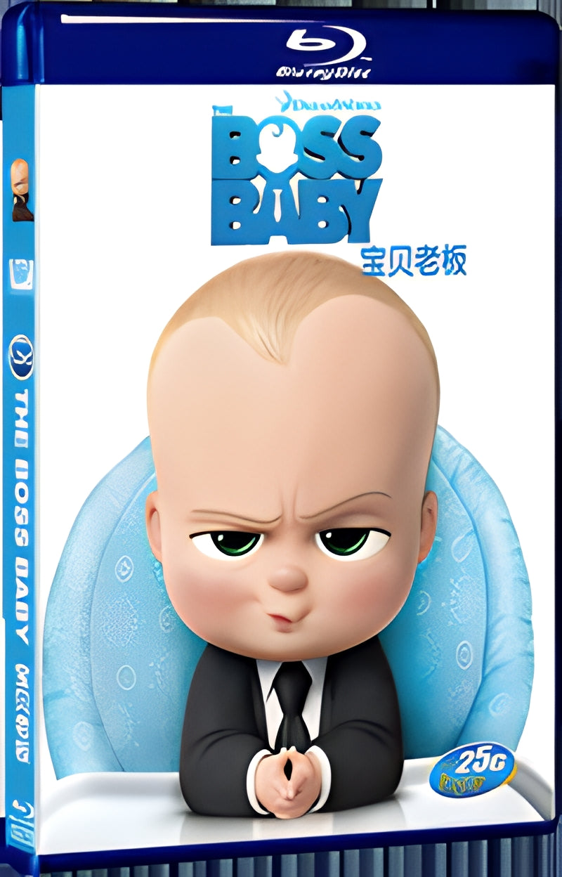 2017 The Boss Baby (2017) 1080P for Gift 1-Disc All RegionPlay Seal Box Blu-ray