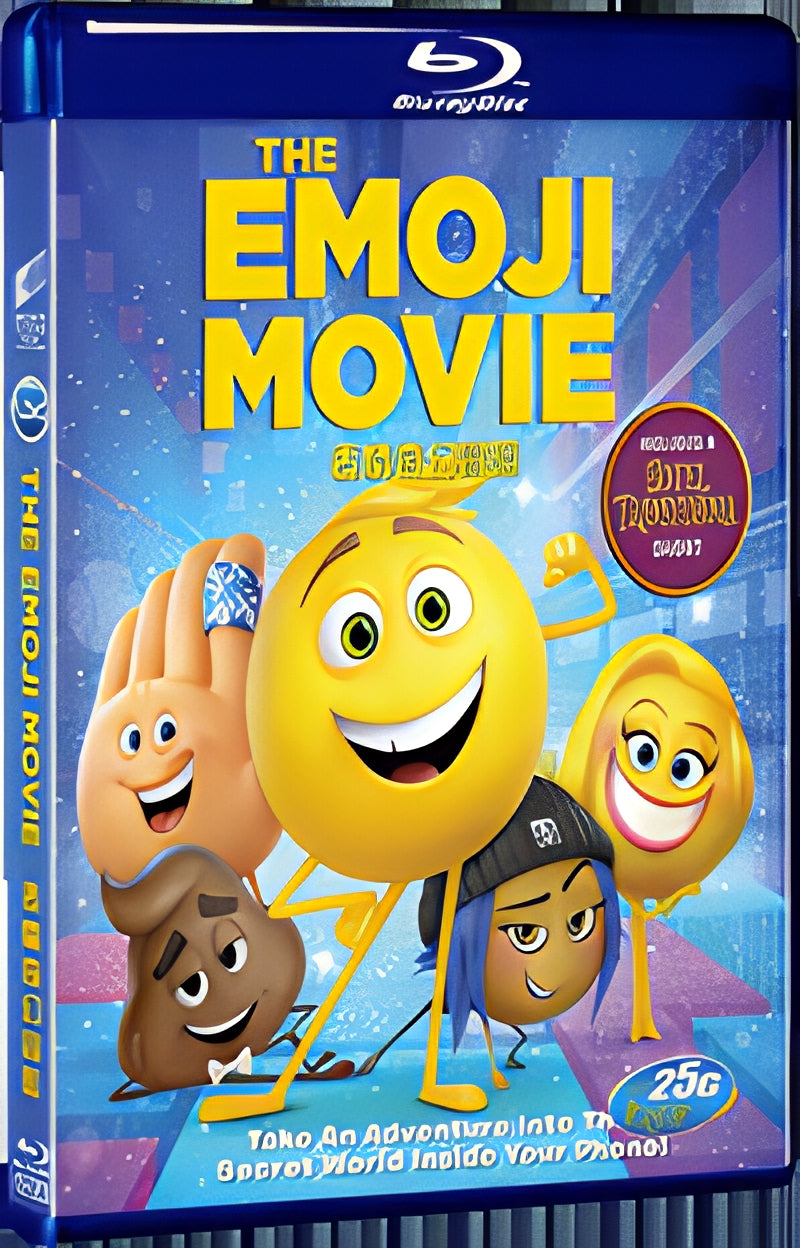 2017 Emoji for Gift: Express Yourself (2017) 1080P for Gift 1-Disc All RegionPlay Seal Box Blu-ray