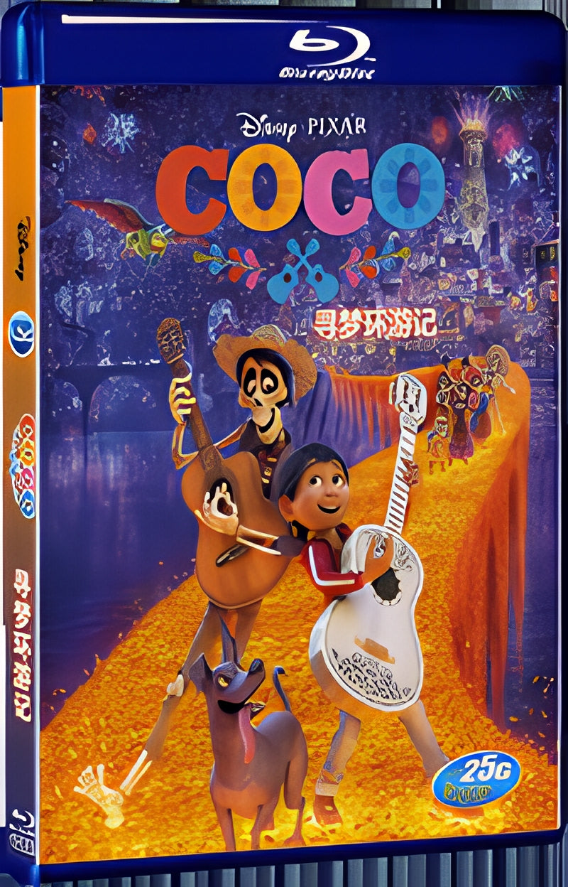 2017 Coco (2017) 1080P for Gift 1-Disc All RegionPlay Seal Box Blu-ray