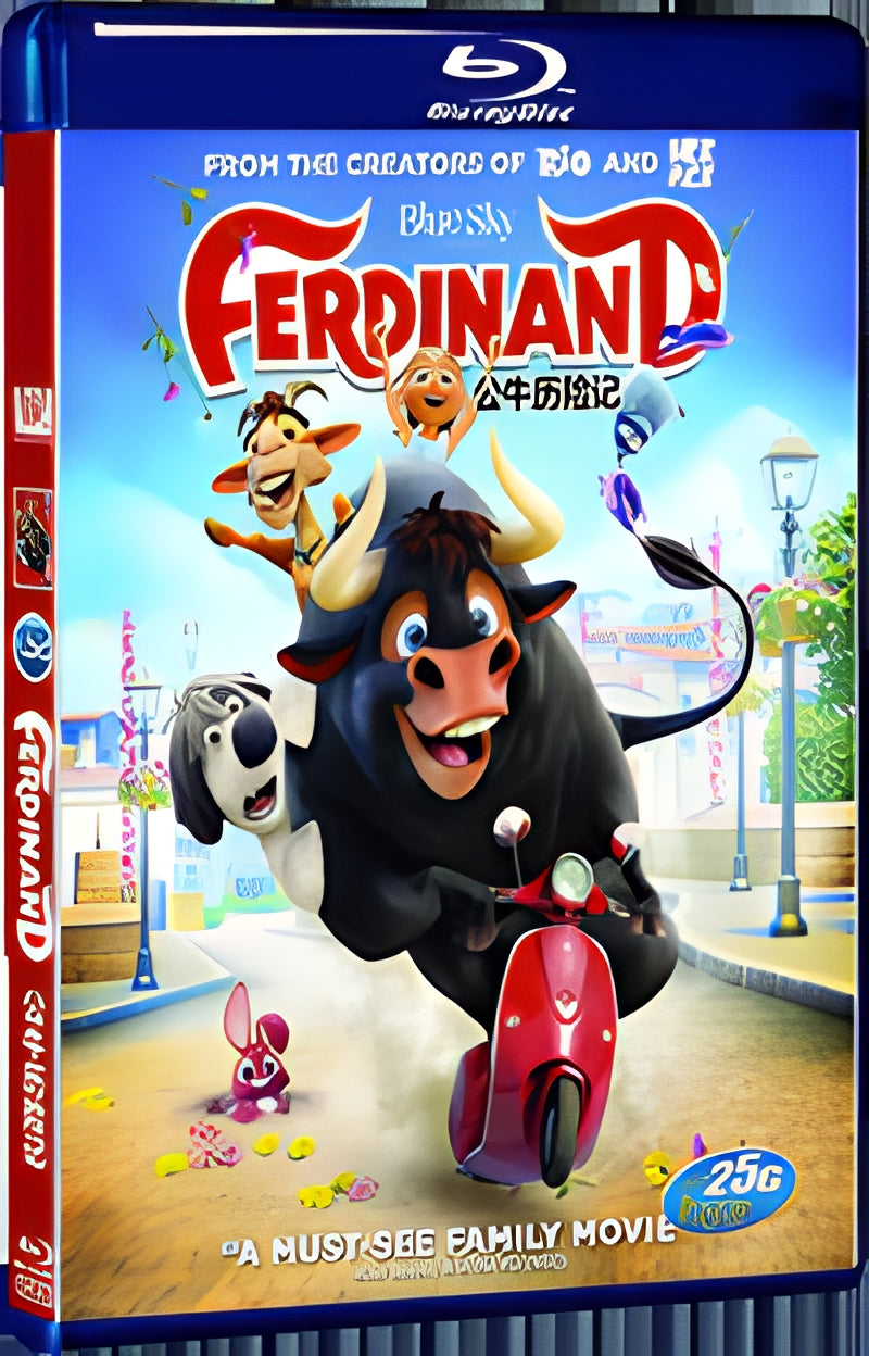 2017 Ferdinand (2017) 1080P for Gift 1-Disc All RegionPlay Seal Box Blu-ray