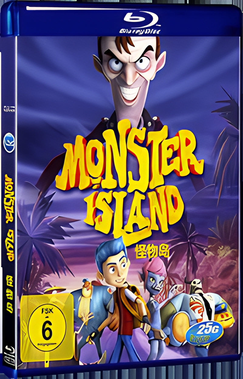 2017 Monster Island (2017) 1080P for Gift 1-Disc All RegionPlay Seal Box Blu-ray