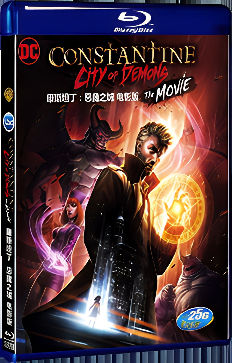 2018 Constantine: City of Demons (2018) 1080P for Gift 1-Disc All RegionPlay Seal Box Blu-ray
