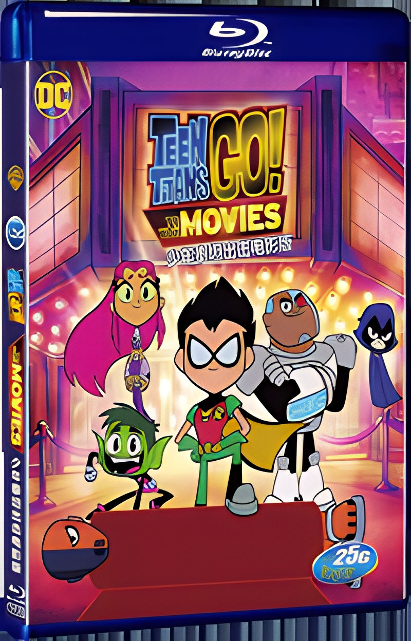 2018 Teen Titans Go! To the for Gifts (2018) 1080P for Gift 1-Disc All RegionPlay Seal Box Blu-ray