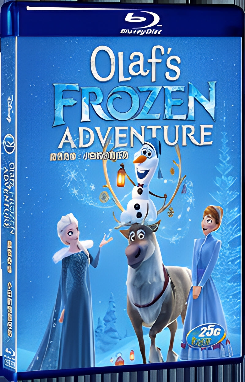 2017 Olaf's Frozen Adventure (2017) 1080P for Gift 1-Disc All RegionPlay Seal Box Blu-ray