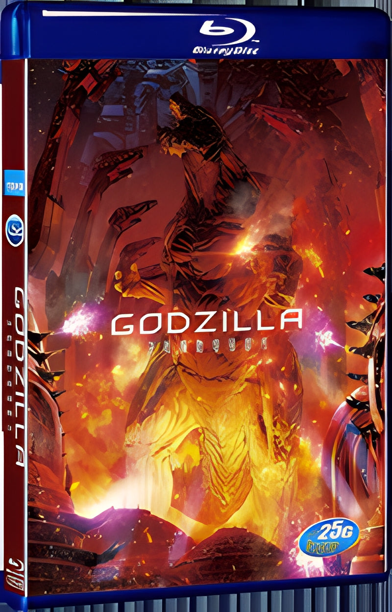 2018 Godzilla 2: City on the Edge of Battle (2018) 1080P for Gift 1-Disc All RegionPlay Seal Box Blu-ray