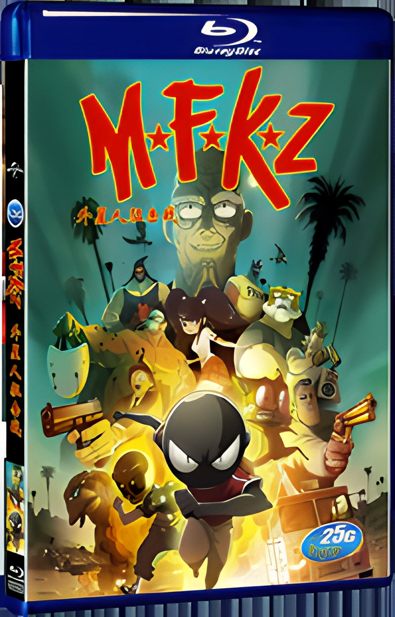 2017 Mutafukaz(2017) 1080P for Gift 1-Disc All RegionPlay Seal Box Blu-ray