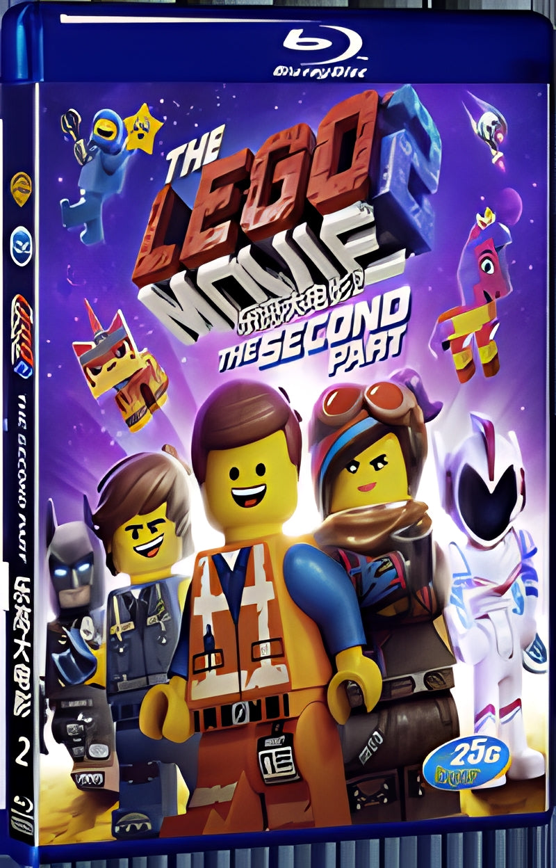 2019 THE LEGO for Gift 2: THE SECOND PART (2019) 1080P for Gift 1-Disc All RegionPlay Seal Box Blu-ray