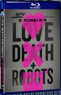2019 Love Death & Robots Season 1 1080P for Gift 1-Disc All RegionPlay Seal Box Blu-ray
