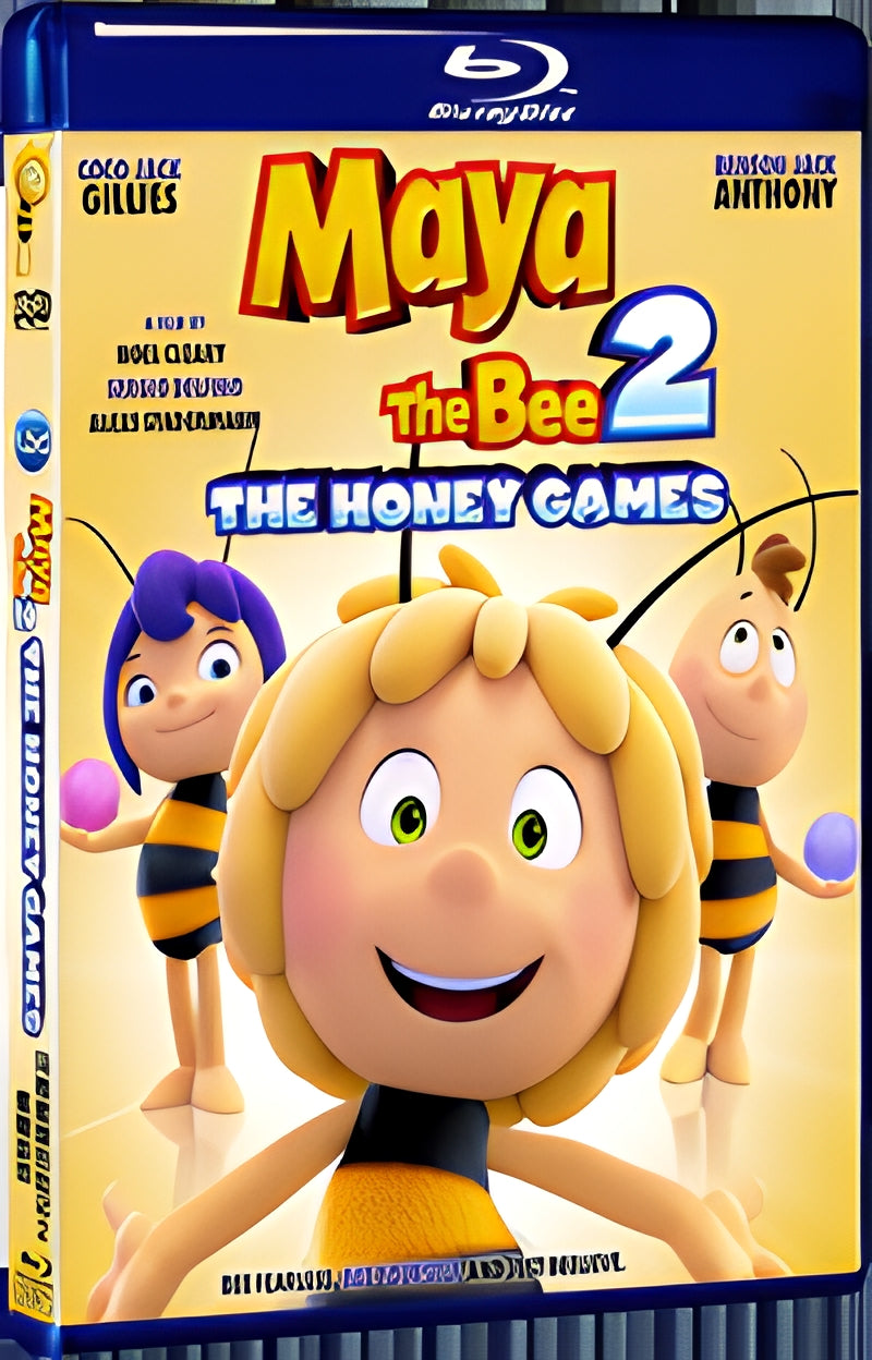 2018 Maya the Bee: The Honey Games 1080P for Gift 1-Disc All RegionPlay Seal Box Blu-ray