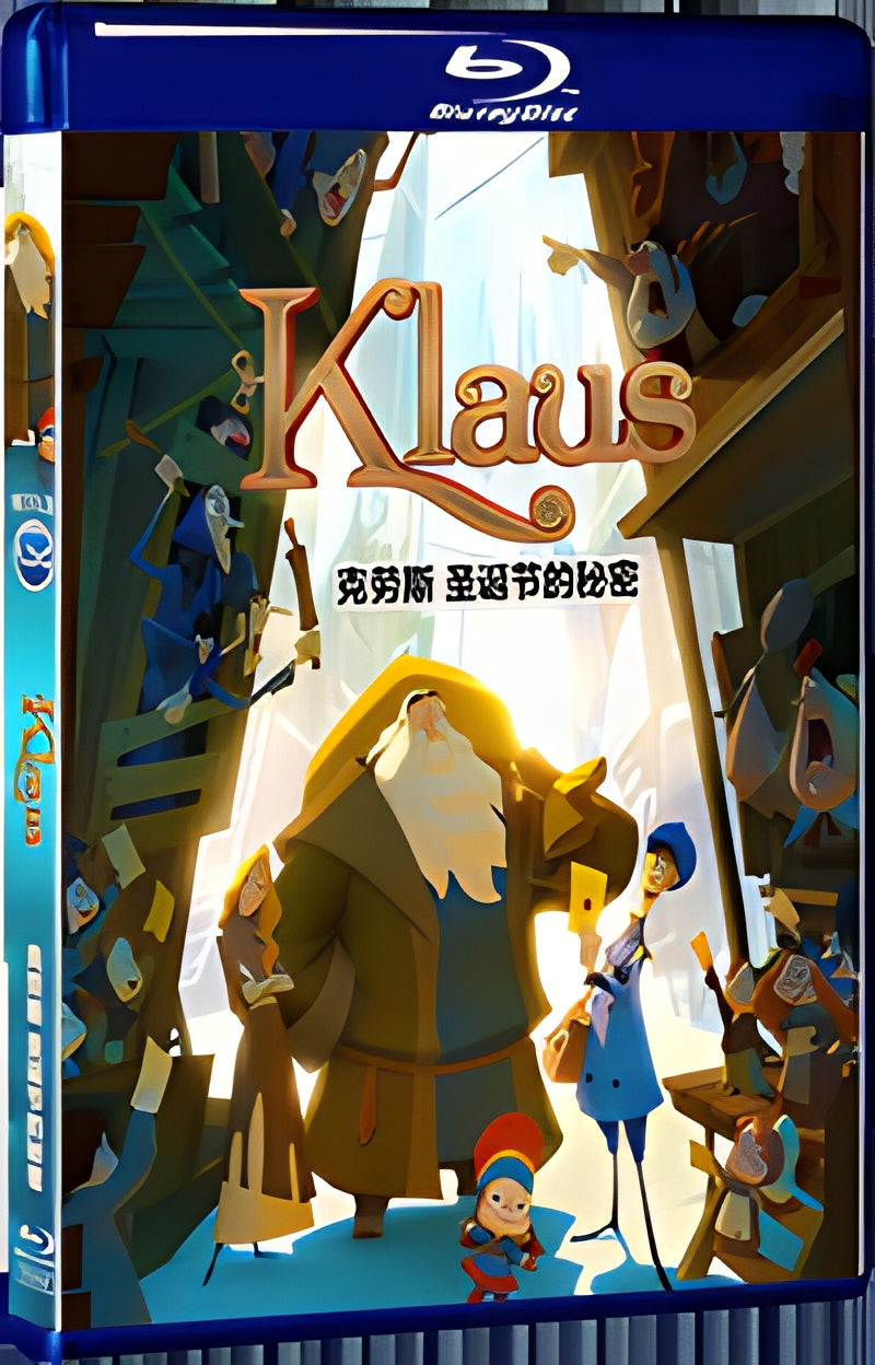 2019 Klaus 1080P for Gift 1-Disc All RegionPlay Seal Box Blu-ray