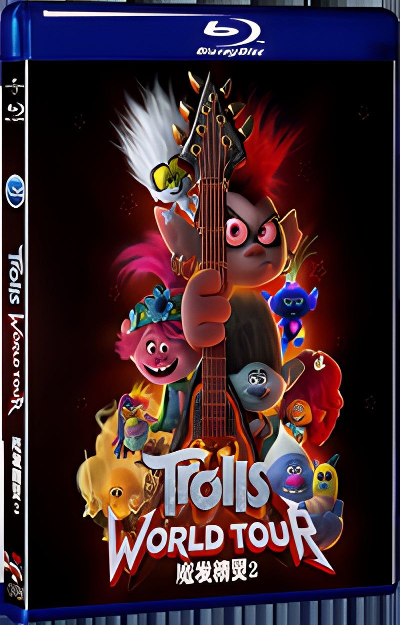 2020 Trolls World Tour 1080P for Gift 1-Disc All RegionPlay Seal Box Blu-ray