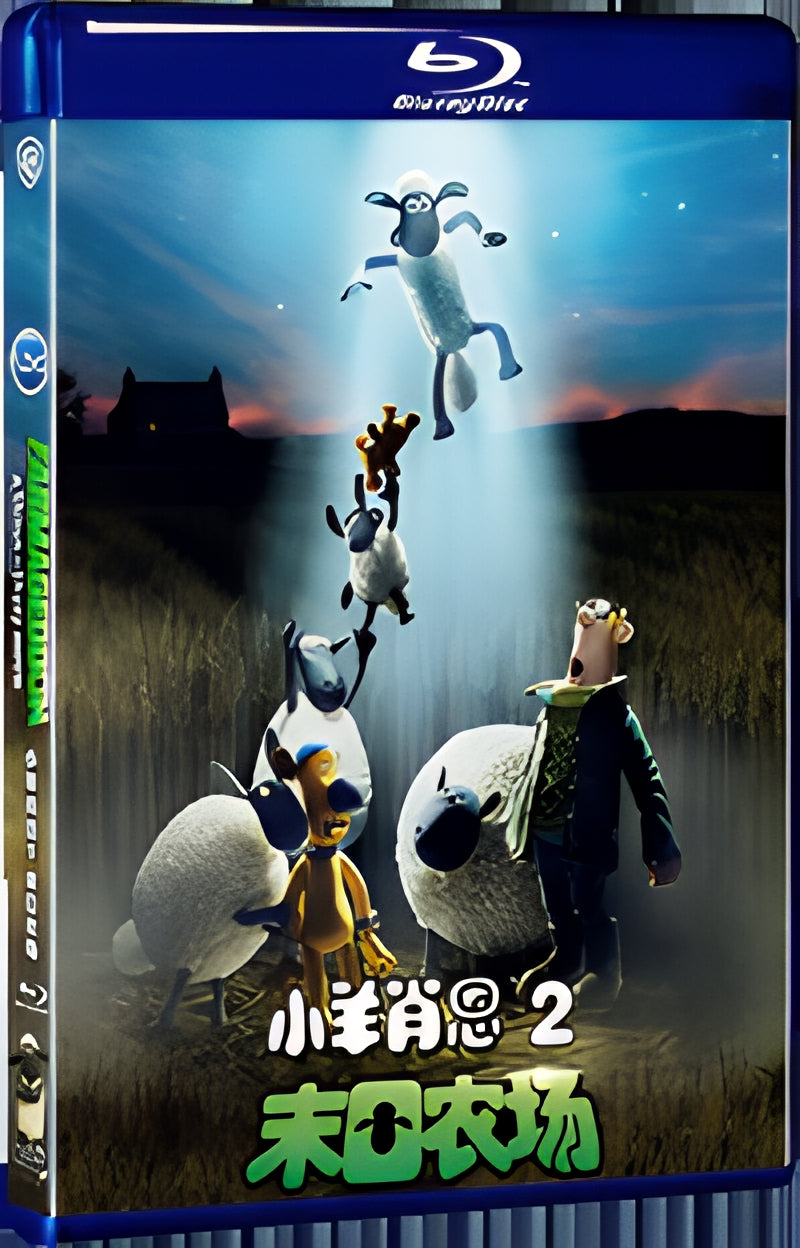2019 A Shaun the Sheep for Gift: Farmageddon 1080P for Gift 1-Disc All RegionPlay Seal Box Blu-ray