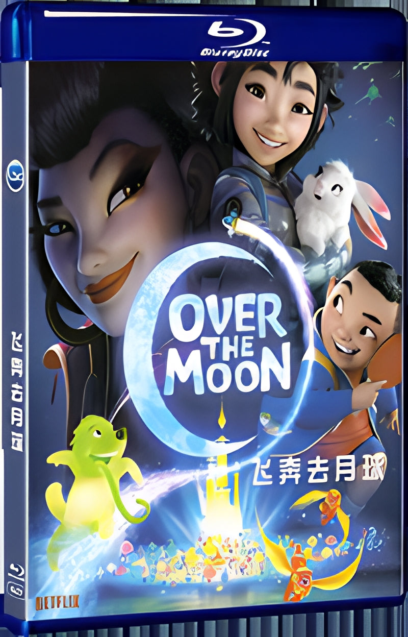 2020 Over the Moon (2020) 1080P for Gift 1-Disc All RegionPlay Seal Box Blu-ray