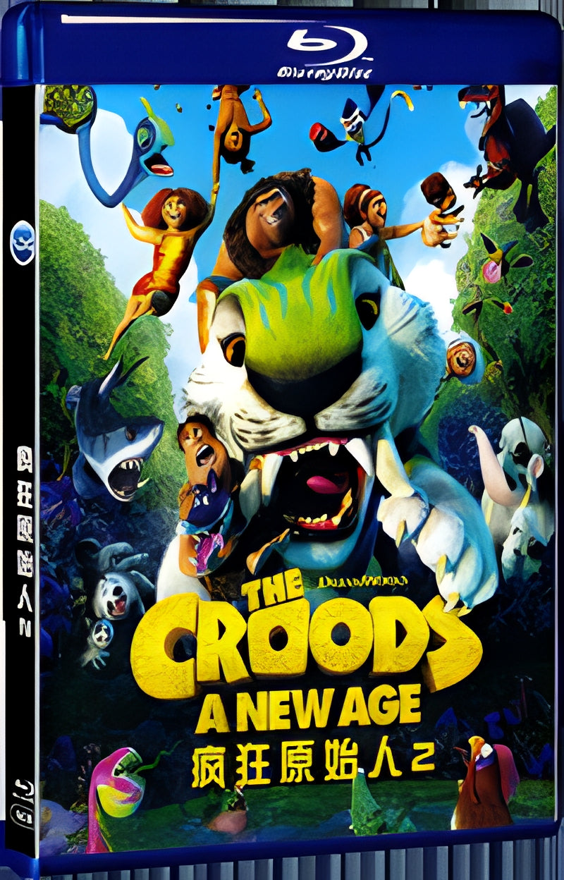 2020 The Croods: A New Age (2020) 1080P for Gift 1-Disc All RegionPlay Seal Box Blu-ray