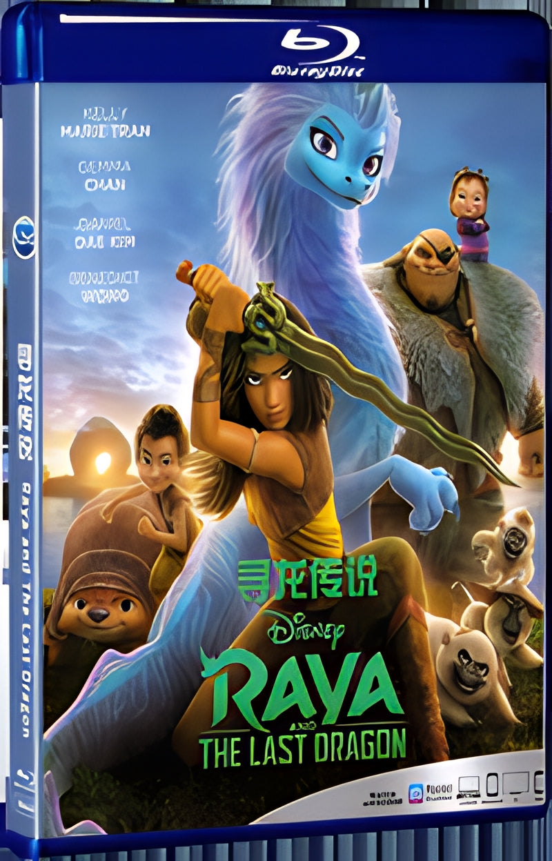 2021 Raya and The Last Dragon (2021) 1080P for Gift 1-Disc All RegionPlay Seal Box Blu-ray