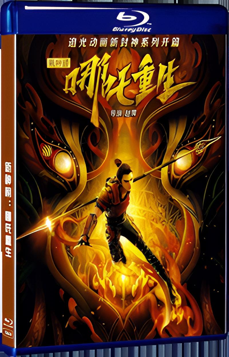 2021 New Gods: Nezha Reborn(2021) 1080P for Gift 1-Disc All RegionPlay Seal Box Blu-ray