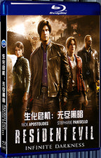 2021 Resident Evil: Infinite Darkness (2021) 1080P for Gift 1-Disc All RegionPlay Seal Box Blu-ray
