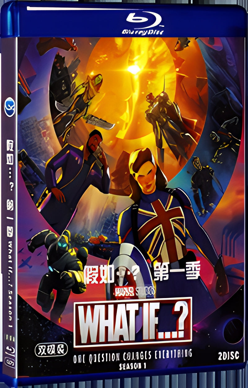2021 What If... Season 1 (2021) 1080P for Gift 2-Disc All RegionPlay Seal Box Blu-ray