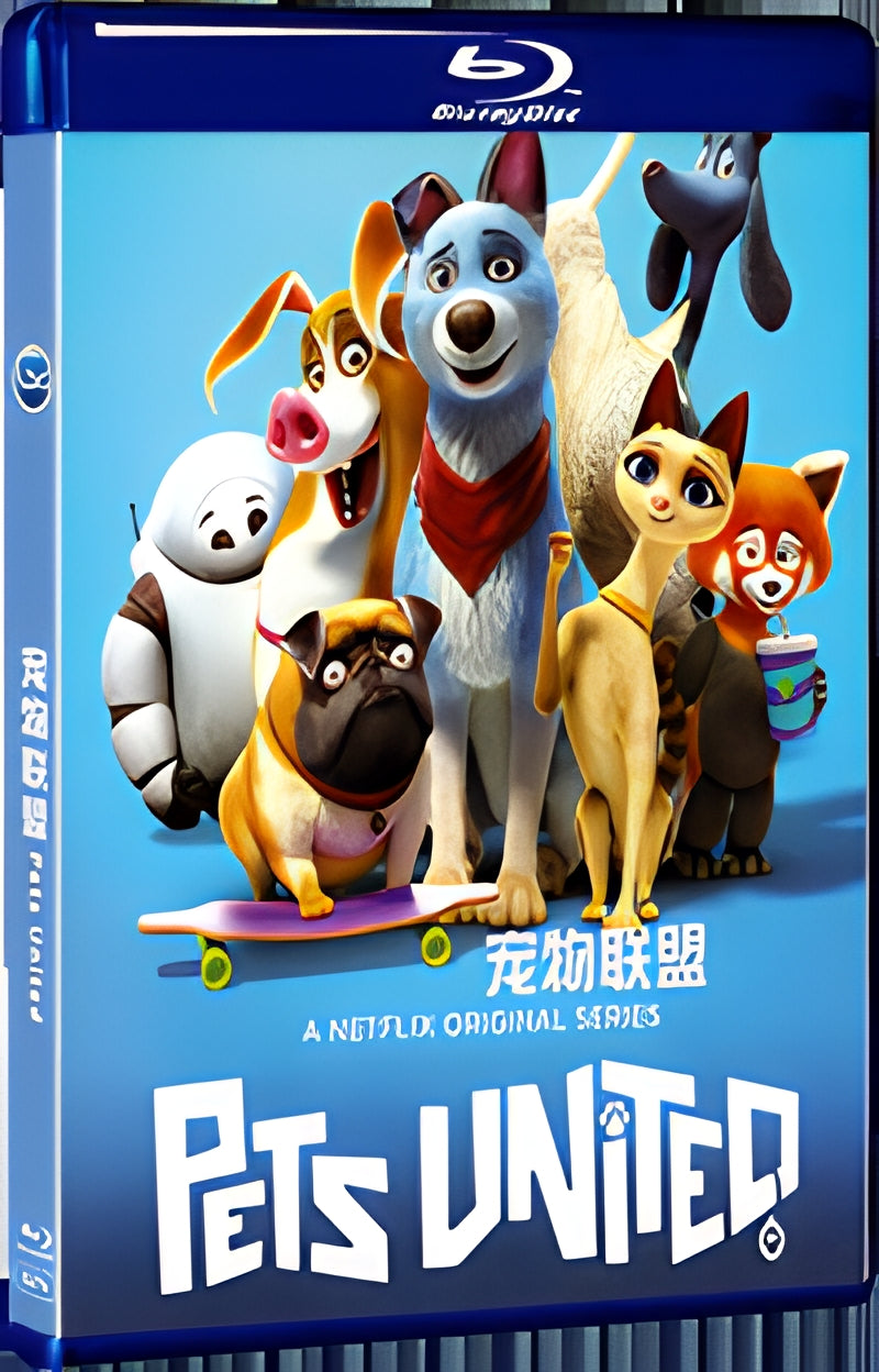 2019 Pets United(2019) 1080P for Gift 1-Disc All RegionPlay Seal Box Blu-ray
