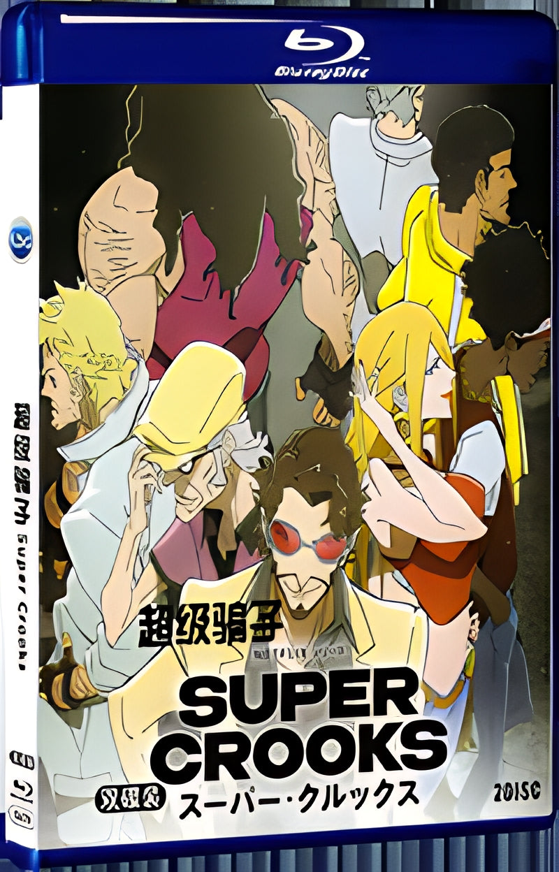 2021 Super Crooks (2021) 1080P for Gift 1-Disc All RegionPlay Seal Box Blu-ray