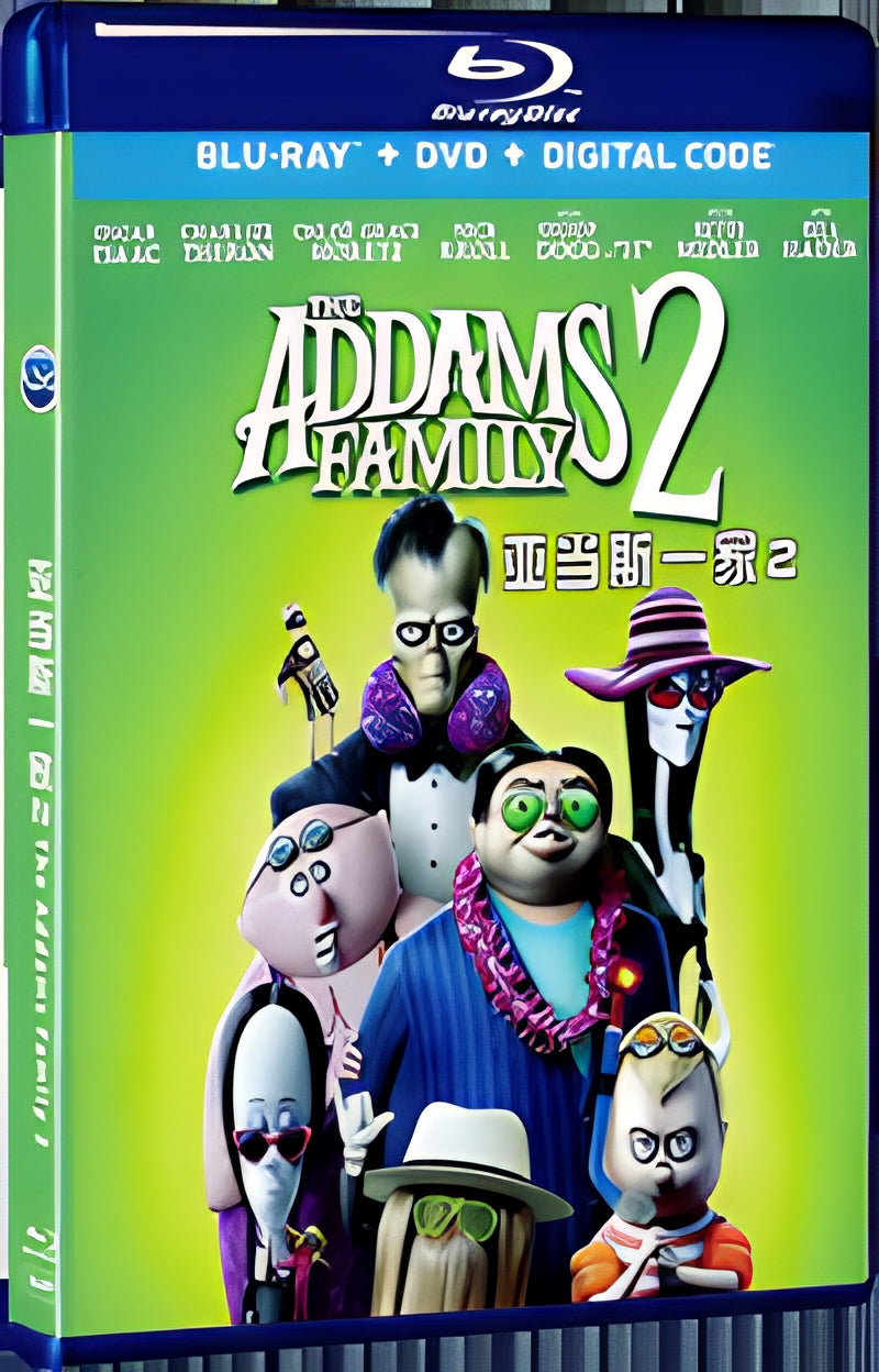 2021 The Addams Family 2 (2021) 1080P for Gift 1-Disc All RegionPlay Seal Box Blu-ray
