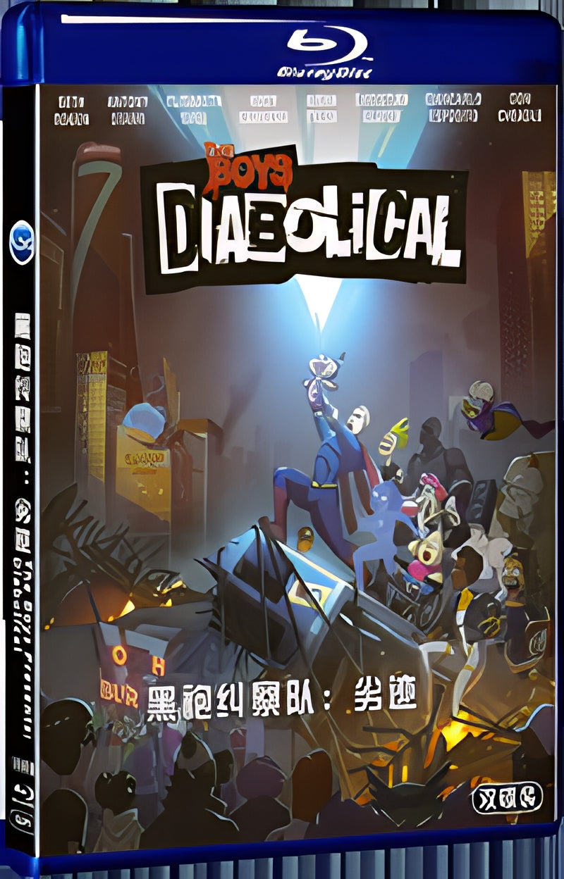 2022 The Boys Presents: Diabolical (2022) 1080P for Gift 2-Disc All RegionPlay Seal Box Blu-ray