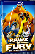 2022 Paws of Fury: The Legend of Hank (2022) 1080P for Gift 1-Disc All RegionPlay Seal Box Blu-ray