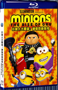 2022 Minions: The Rise of Gru (2022) 1080P for Gift 1-Disc All RegionPlay Seal Box Blu-ray