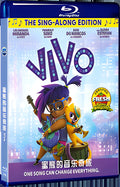 2021 Vivo (2021) 1080P for Gift 1-Disc All RegionPlay Seal Box Blu-ray