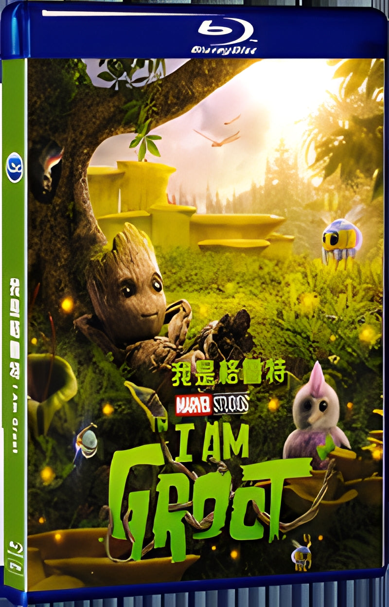 2022 I Am Groot (2022) 1080P for Gift 1-Disc All RegionPlay Seal Box Blu-ray