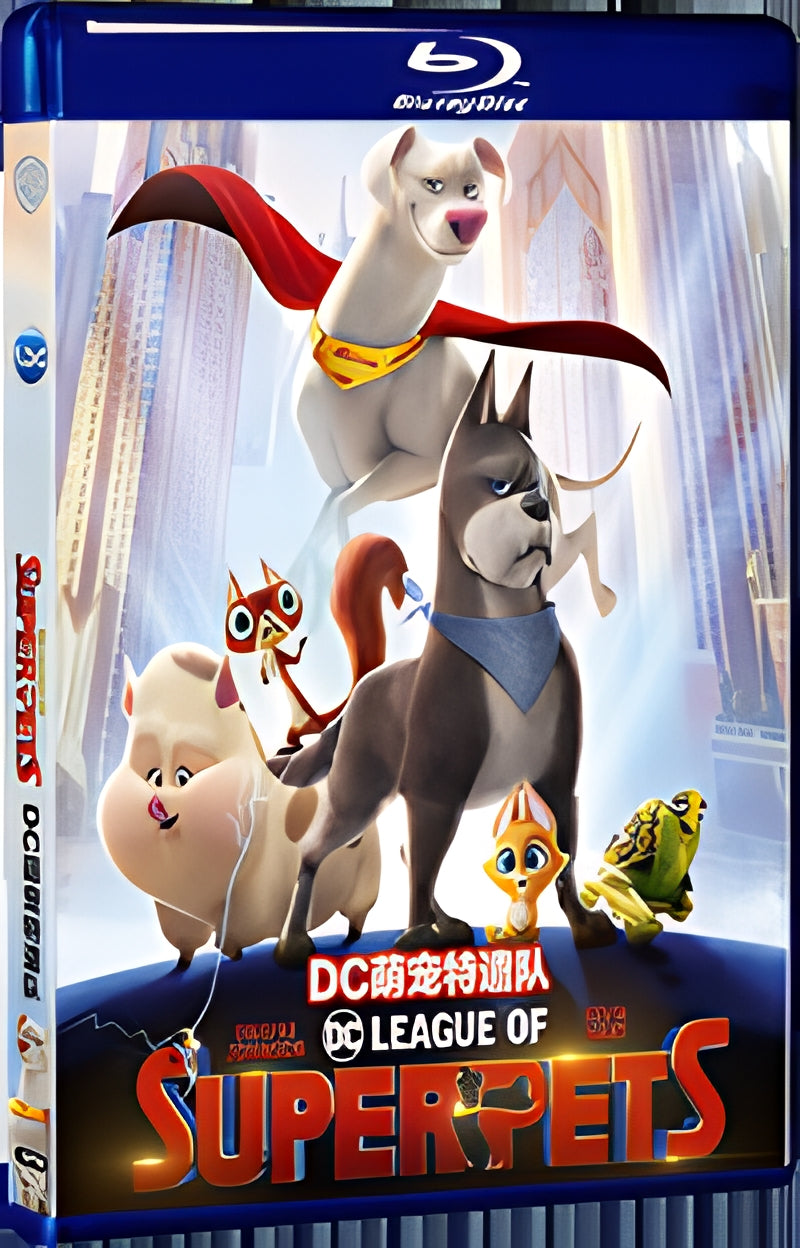 2022 DC League of Super-Pets 1080P for Gift 1-Disc All RegionPlay Seal Box Blu-ray