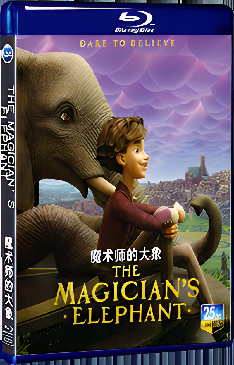 2023 The Magician's Elephant 1080P for Gift 1-Disc All RegionPlay Seal Box Blu-ray